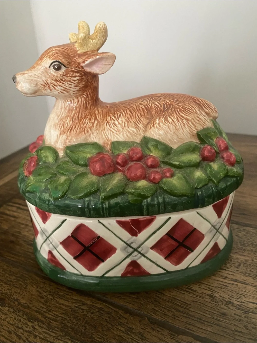 Noritak Hunt Collection Vintage Deer Box EUC